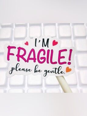 80 FRAGILE STICKERS
